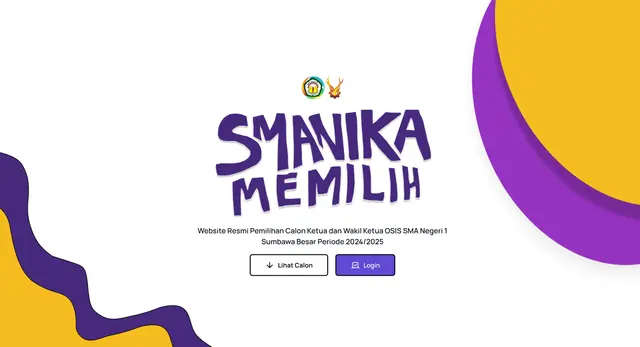 PEMILOS SMAN 1 Sumbawa Besar Election System